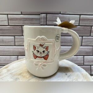 Rae Dunn xDisney ❤️Aristocats Marie  Mug Wide Handle NEW